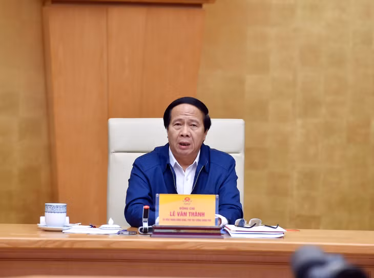 Phó Thủ tướng Lê Văn Thành: Dự thảo Quy hoạch Điện VIII đã có bước định hình quan trọng về tư duy và giải pháp bố trí nguồn điện phù hợp với đặc điểm từng vùng, miền - Ảnh VGP/Đức Tuân