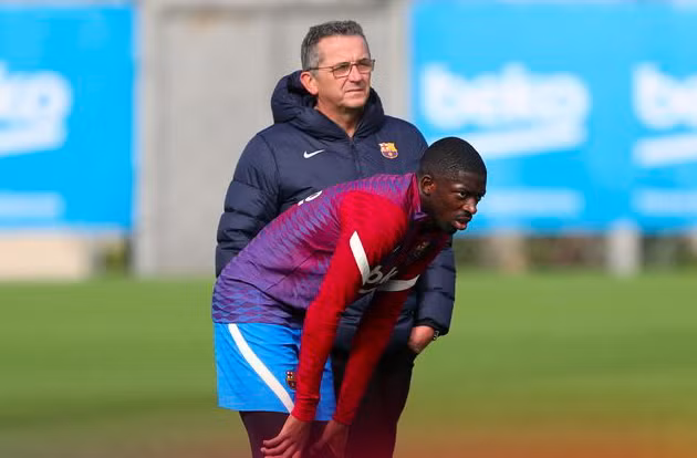 Dembele tiếp tục dính chấn thương sau khi vừa trở lại thi đấu.