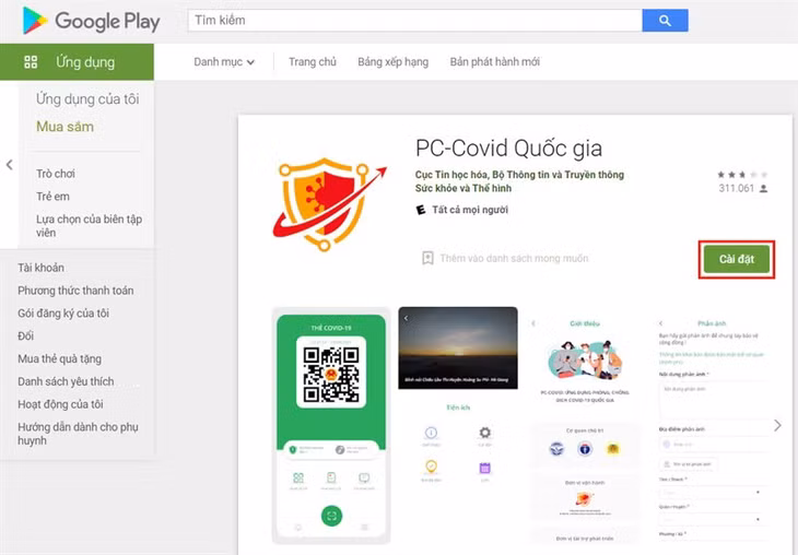Cách tra cứu giấy đi đường trên PC Covid