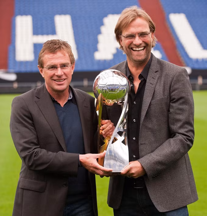 Rangnick là thầy của Klopp
