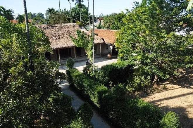 Nhà lưu niệm Bác Hồ ở làng Dương Nổ, xã Phú Dương, TP.Huế