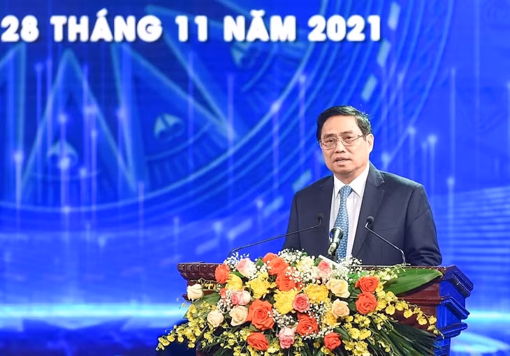 Thủ tướng Phạm Minh Chính: Đổi mới công tác thông tin đối ngoại theo hướng chủ động, tích cực, quyết liệt, khoa học, sáng tạo, hiệu quả. Ảnh VGP/Nhật Bắc