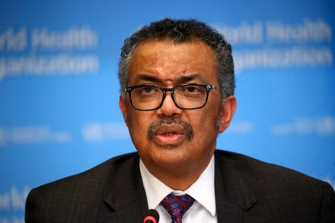 Ông Tedros Adhanom Ghebreyesus, Tổng giám đốc WHO. Ảnh: Reuters.