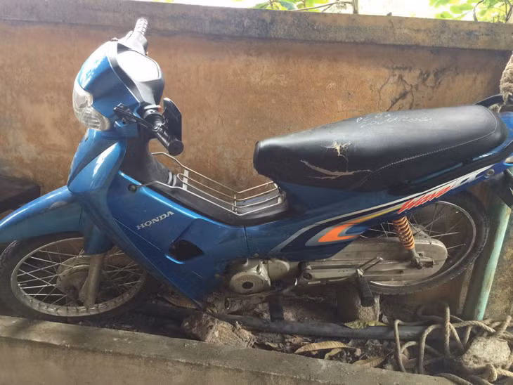 Xe máy của Nhật cũng là tang vật vụ án