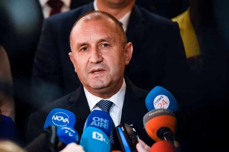 Tổng thống Bulgaria Rumen Radev tái đắc cử nhiệm kỳ 2. (Nguồn: Getty Images)