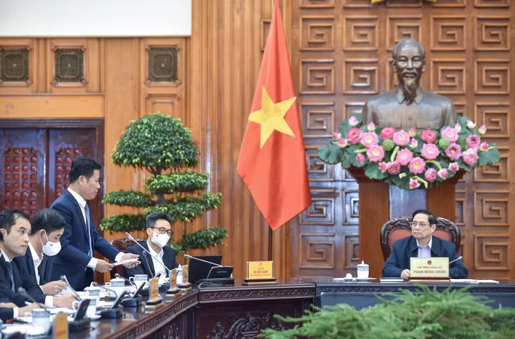 Theo Giám đốc ĐHQGHN Lê Quân, “từ khóa” cốt lõi trong định hướng phát triển thời gian tới của ĐHQGHN là “chất lượng cao”. Ảnh: VGP/Nhật Bắc