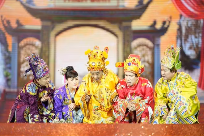 Hình ảnh trong chương trình Táo Quân. Ảnh: VFC