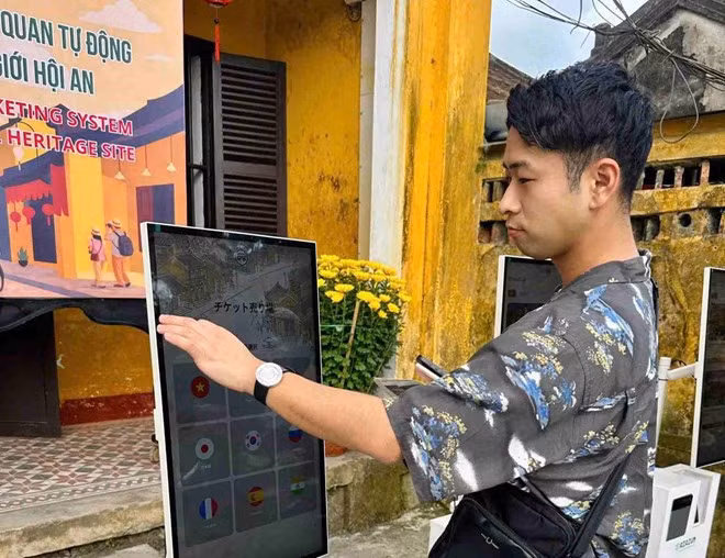 Ngày 9.2, ngành Văn hóa Đà Nẵng đã ra mắt hệ thống bán vé tham quan tự động tại Khu Di sản văn hóa thế giới Hội An.