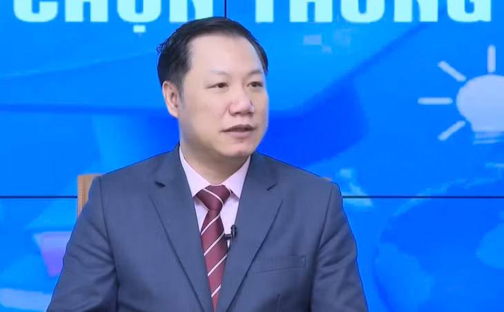 GS.TS Nguyễn Tiến Thảo - Vụ trưởng Vụ Giáo dục đại học, Bộ Giáo dục và Đào tạo.