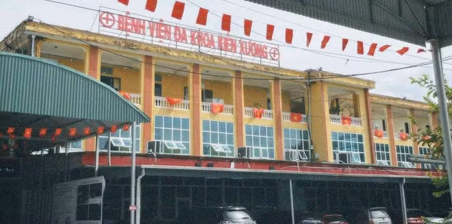 Bệnh viện Đa khoa Kiến Xương - nơi nạn nhân tử vong sau vụ việc. Ảnh: Bệnh viện Đa khoa Kiến Xương