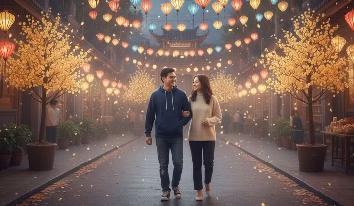 Đi bộ chậm hoặc vừa sau ăn giúp ngăn tình trạng tăng cân sau Tết.