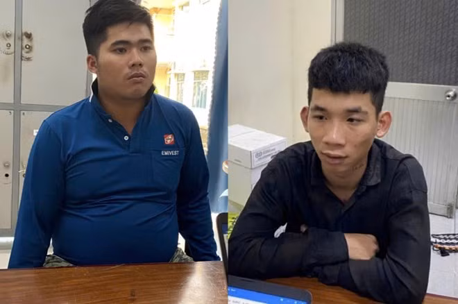 Các đối tượng gây ra vụ trộm cắp đã bị bắt giữ. Ảnh: Công an cung cấp
