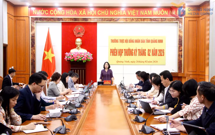Đồng chí Trịnh Thị Minh Thanh, Phó Bí thư Thường trực Tỉnh ủy, Chủ tịch HĐND tỉnh, phát biểu kết luận.