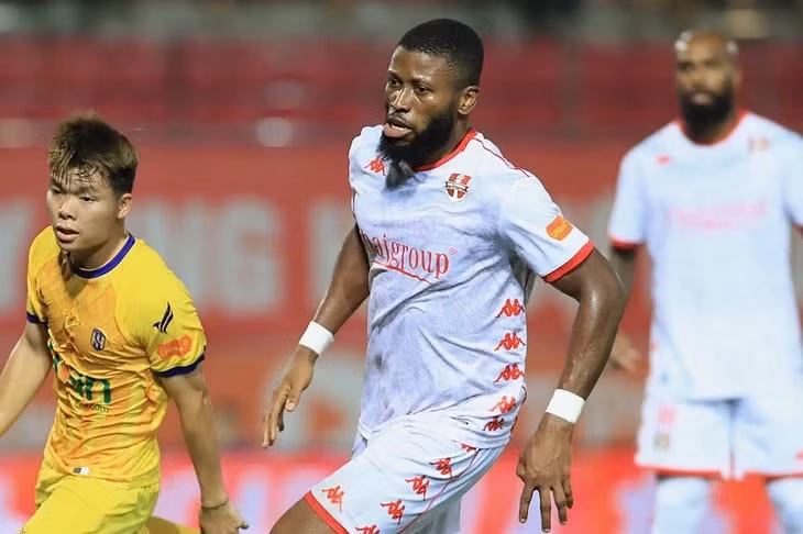 Fred đang gánh vác hàng công của Hải Phòng ở mùa giải 2025 - 2026 - Ảnh: VPF