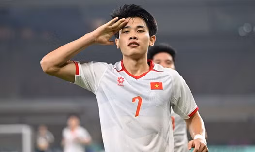Đình Bắc là cầu thủ nhận được sự chú ý lớn sau thành công tại giải U23 châu Á 2026. Ảnh: Minh Dân
