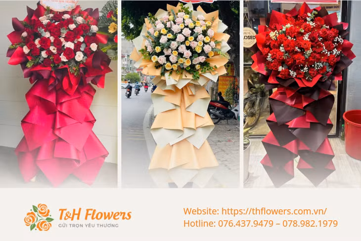 Sản phẩm hoa tại shop hoa Quảng Ninh T&amp;H FLowers.