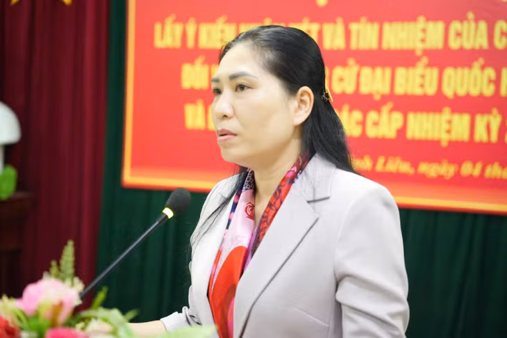 Đại biểu bày tỏ cảm ơn cử tri nơi cư trú
