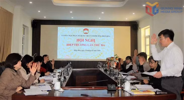 Uỷ ban MTTQ phường Hiệp Hòa tổ chức hội nghị hiệp thương lần thứ 3 chính thức chốt danh sách 37 đại biểu ứng cử HĐND phường Hiệp Hòa, nhiệm kỳ 2026- 2031.
