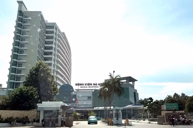 Bệnh viện Đa khoa Bà Rịa đã tiếp nhận 46 ca điều trị các triệu chứng ngộ độc thực phẩm. Ảnh: Thành An
