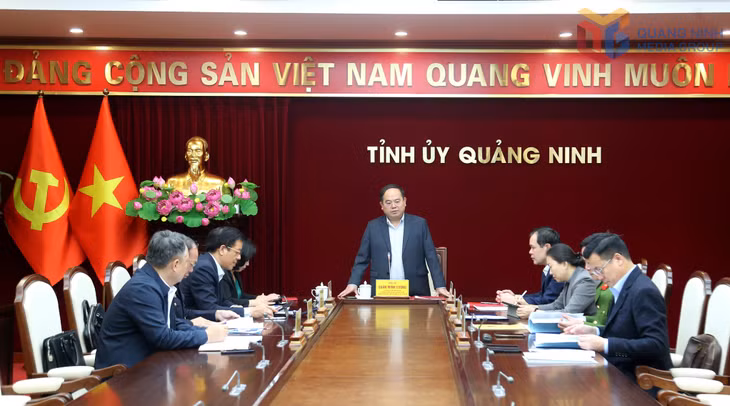 Thường trực Ban chỉ đạo phòng, chống tham nhũng, lãng phí, tiêu cực tỉnh họp thường kỳ tháng 1/2026.