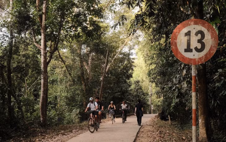 Phần lớn khách du lịch sẽ dành ra một ngày mới có thời gian thong thả đi hết tuyến điểm chính của VQG Cát Tiên. Du khách có thể lựa chọn sử dụng ô tô chuyên dụng chở khách du lịch nếu thời gian eo hẹp.
