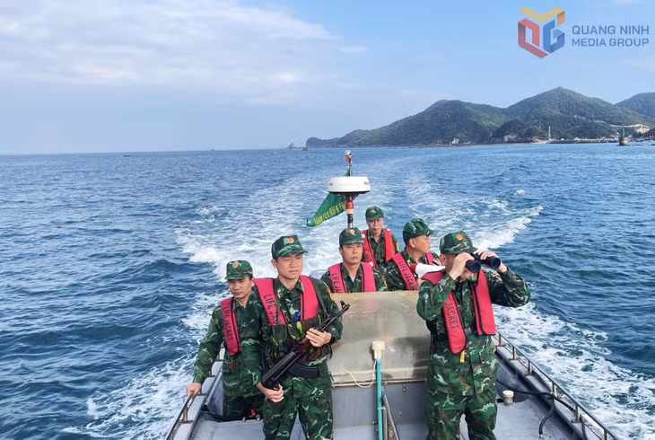 CBCS Đồn biên phòng Đảo Trần duy trì nghiêm công tác tuần tra trên tuyến biên giới, vùng biển đơn vị quản lý.