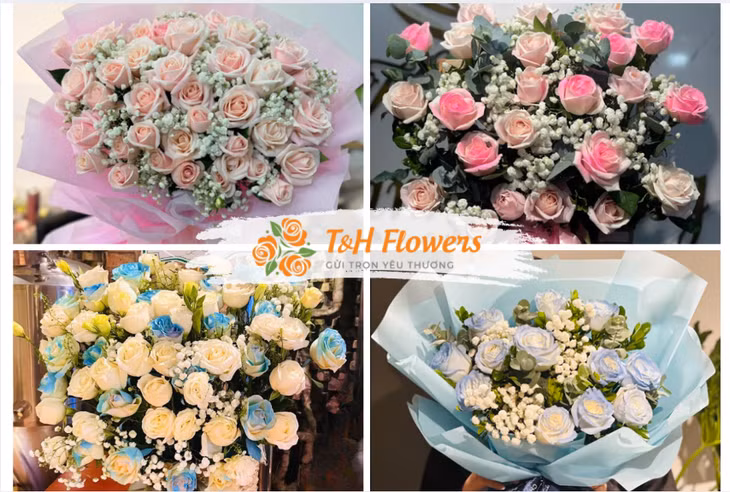 Sản phẩm hoa tại shop hoa Quảng Ninh T&amp;H FLowers.