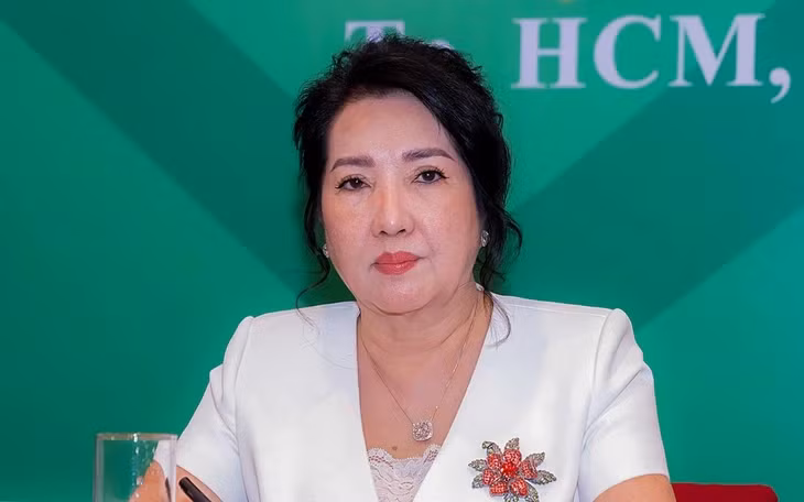Bà Nguyễn Thị Như Loan - cựu Chủ tịch HĐQT kiêm Tổng giám đốc Công ty Quốc Cường Gia Lai - Ảnh: T.L.