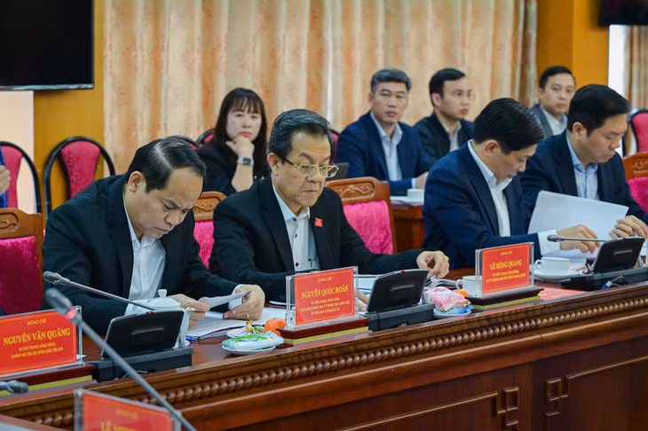 Các đại biểu dự cuộc họp. (Ảnh: BẢO LONG)