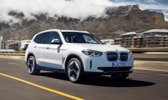 iX3 - xe sang thuần điện tại Đức. Ảnh: BMW