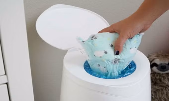 Công nghệ tái chế mới giúp giảm lượng tã giấy thải ra môi trường. Ảnh: Inhabitat.