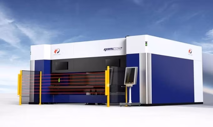 Hệ thống máy cắt laser của Penta Laser. Ảnh: Metaalvak