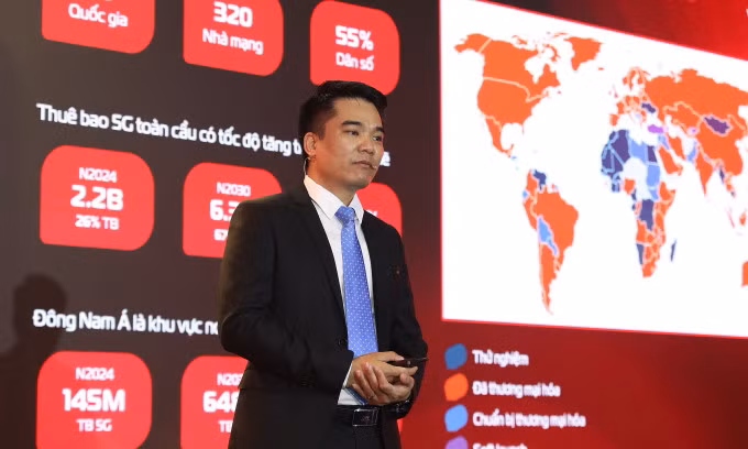 Ông Nguyễn Văn Sơn chia sẻ tại sự kiện. Ảnh: Cẩm Thuỷ