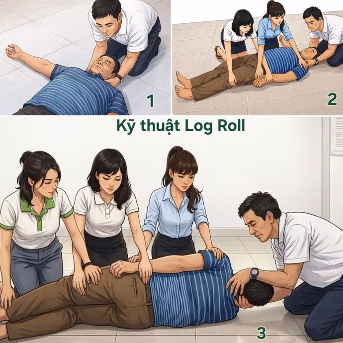 Các bác sĩ khuyến cáo cần chú ý đánh giá tình trạng nạn nhân trước khi đưa đi cấp cứu - Ảnh minh họa: BVCC