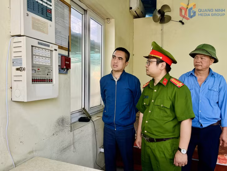 Hệ thống truyền tin báo cháy được lắp đặt tại doanh nghiệp.