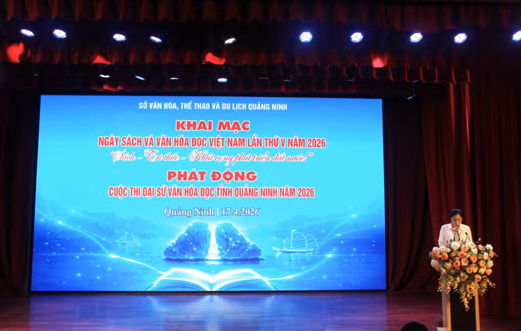 Ngày Sách và Văn hóa đọc Việt Nam năm 2026 có chủ đề Sách - Tri thức - Khát vọng phát triển đất nước.