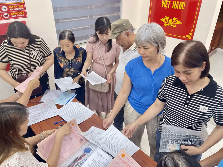Công ty 507 tổ chức rà soát lại thông tin của các hộ dân thuộc Dự án.