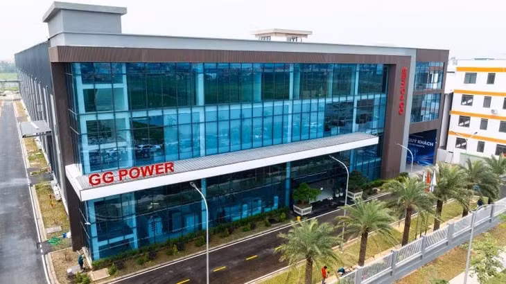 Nhà máy sản xuất pin lưu trữ năng lượng GG Power.
