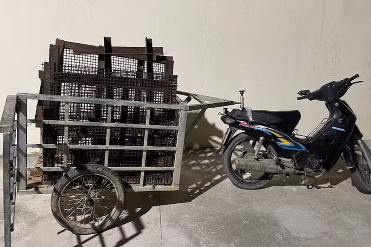 Tang vật trong vụ trộm bị thu giữ. Ảnh: Công an