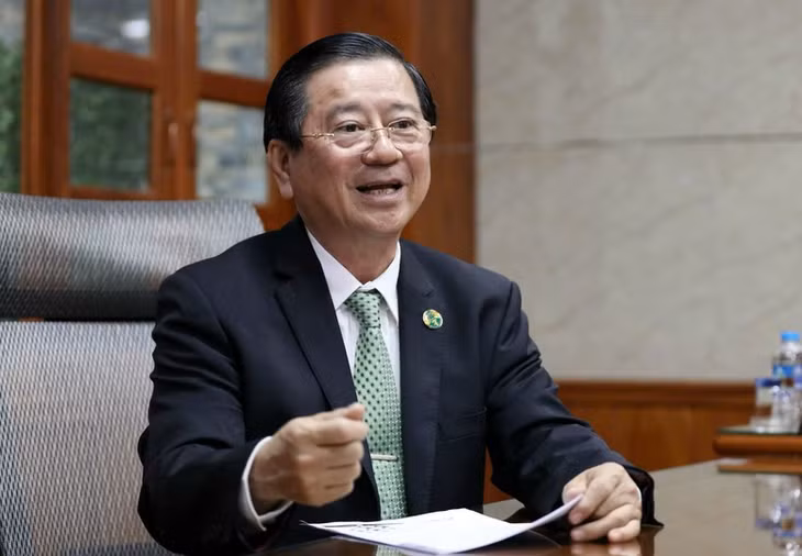 Luật sư Nguyễn Văn Hậu, Chủ tịch Trung tâm Trọng tài Thương mại Luật gia Việt Nam - Ảnh: VGP/LA