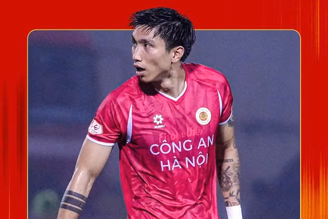 Hậu vệ Đoàn Văn Hậu gia hạn hợp đồng thêm 3 mùa giải với câu lạc bộ Công an Hà Nội. Ảnh: CLB CAHN