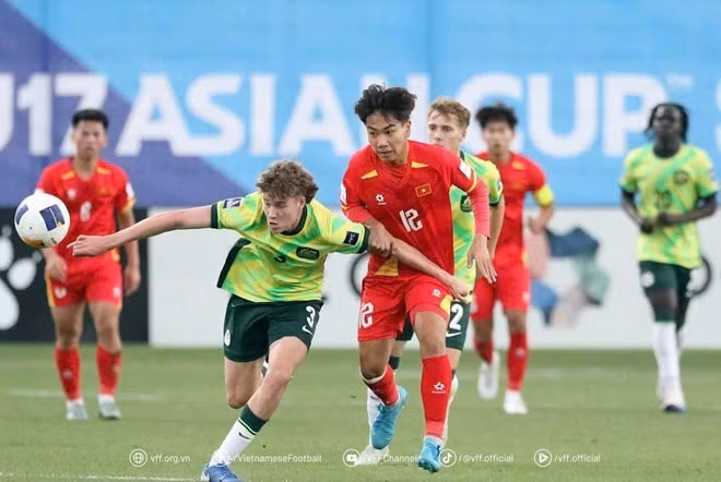 U17 Việt Nam gặp U17 Australia tại bán kết U17 Đông Nam Á 2026. Ảnh: VFF