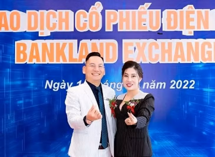 Chủ tịch HĐQT và Tổng giám đốc Công ty Bankland Quản Văn Dương, Nguyễn Thị Như bị truy tố - Ảnh: TL