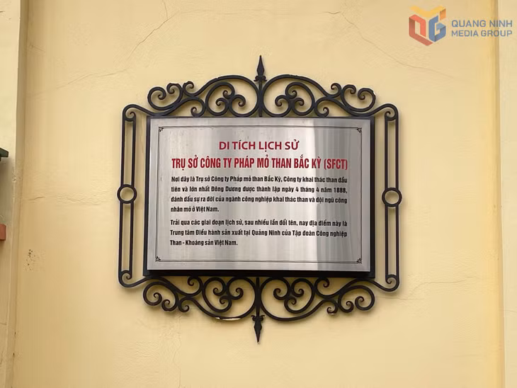 Trụ sở Công ty Pháp mỏ than Bắc Kỳ năm xưa, giờ là Trung tâm điều hành sản xuất tại Quảng Ninh của Tập đoàn Công nghiệp Than - Khoáng sản Việt Nam (TKV).
