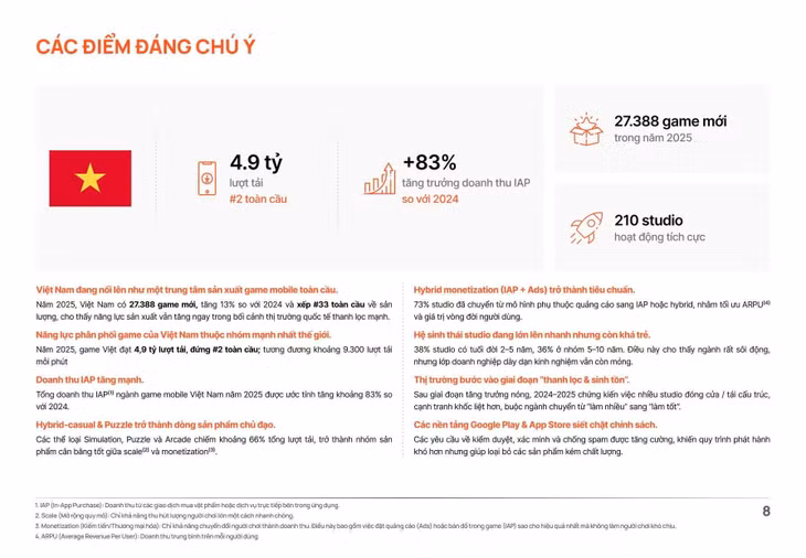 Những điểm nhấn đáng chú ý của ngành game Việt Nam trong năm 2025. Ảnh: GameGeek