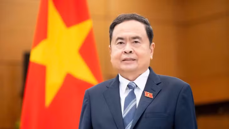Đồng chí Trần Thanh Mẫn tiếp tục được Quốc hội tín nhiệm bầu làm Chủ tịch Quốc hội khóa XVI.