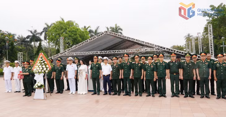 Đoàn đại biểu Hội CCB tỉnh Quảng Ninh tri ân các anh hùng liệt sĩ tại Di tích Quốc gia đặc biệt Thành cổ Quảng Trị, tháng 3/2026.