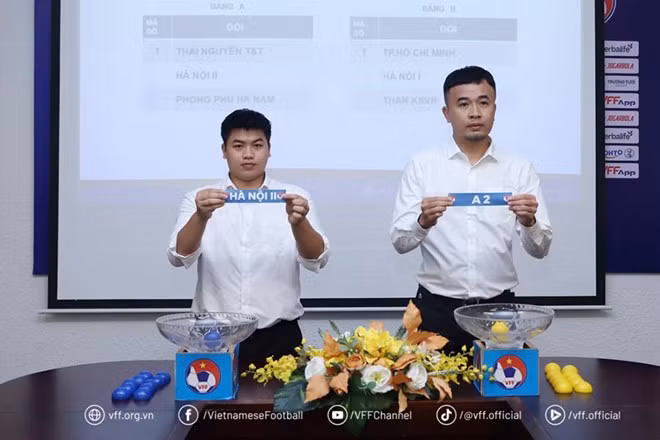 Bốc thăm giải bóng đá nữ Cúp Quốc gia 2026. Ảnh: VFF