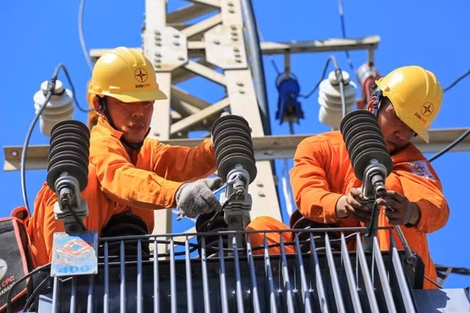 Sản lượng điện tiêu thụ lần đầu đạt trên 1 tỉ kWh trong năm 2026 vào ngày 31.3. Ảnh: EVN