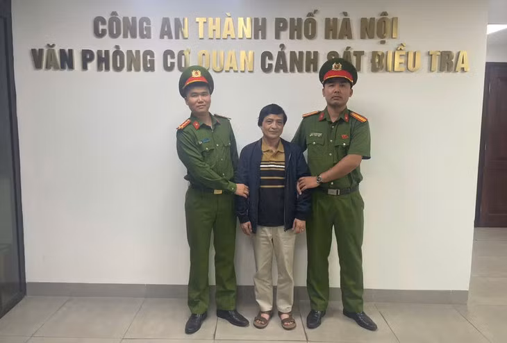 Ông Ngô Văn Vinh, nguyên viện trưởng giai đoạn 2013-2023, bị khởi tố - Ảnh: Công an cung cấp